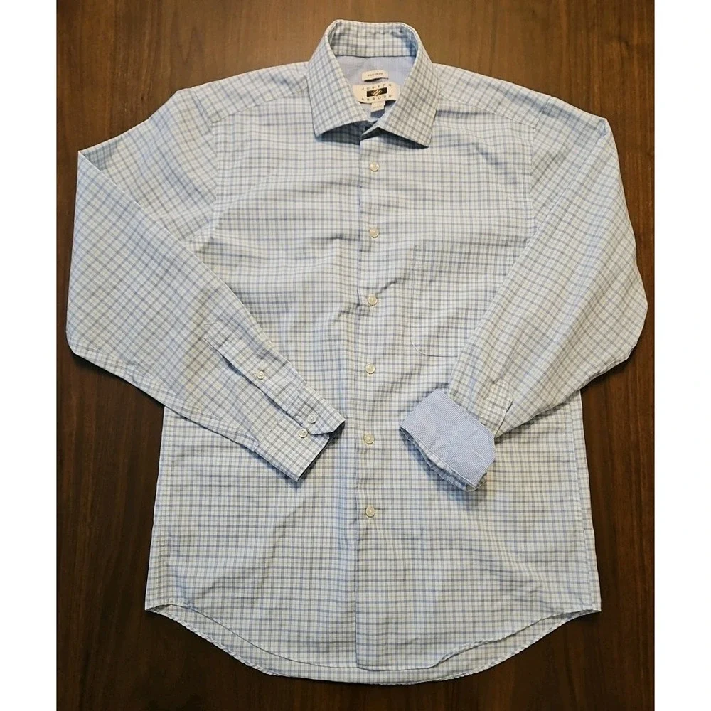 Joseph Abboud‎ Non Iron Long Sleeve Button Up Mens Shirt Medium